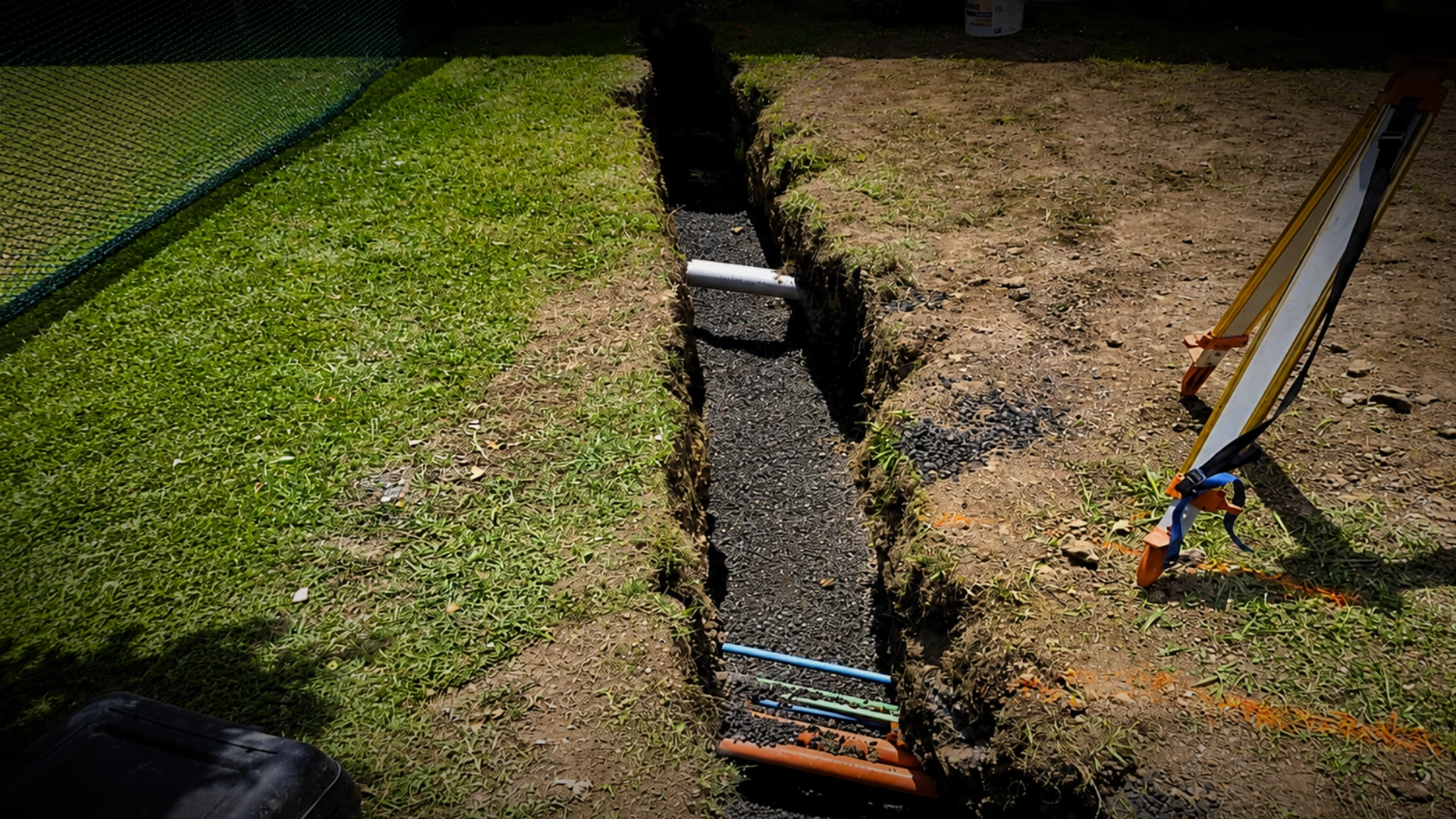 Hydro excavation truck safely exposing underground services in Hawke's Bay
